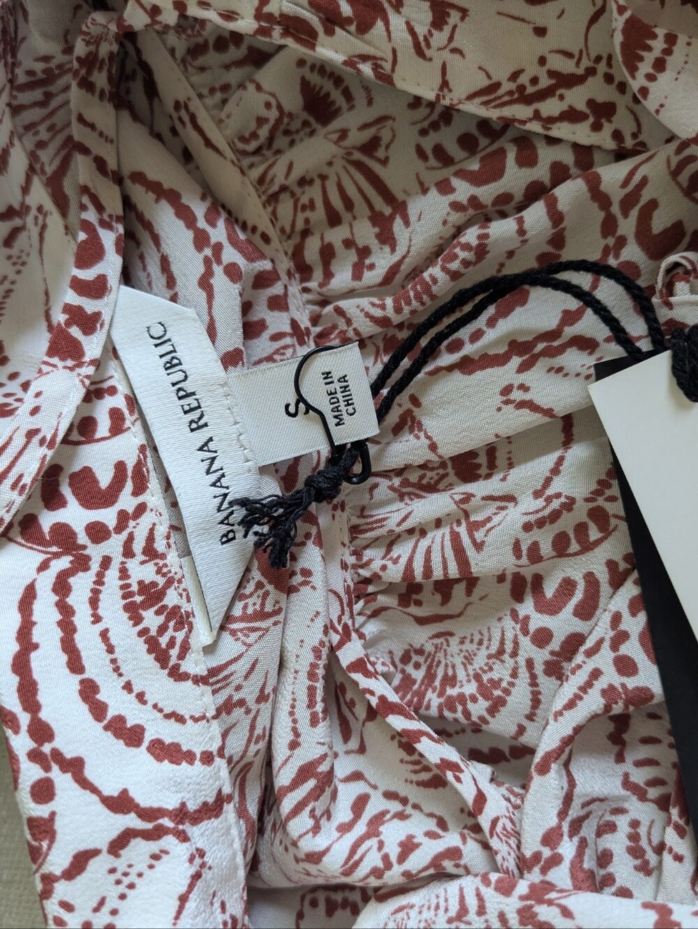 Banana Republic Cotton Silk Skirt Top Set NWT - Picture 12 of 13
